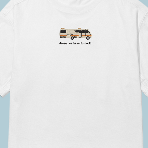 Tricou Brodat Breaking Bad RV