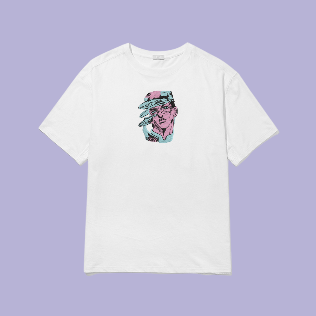 Tricou_Jotaro_Discs_Alb