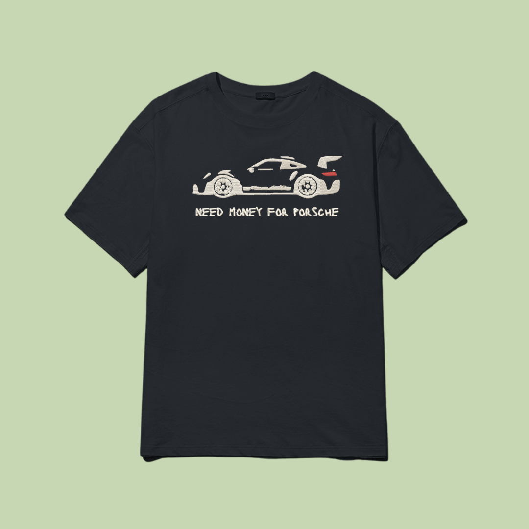 Tricou_Porsche_Money_Negru